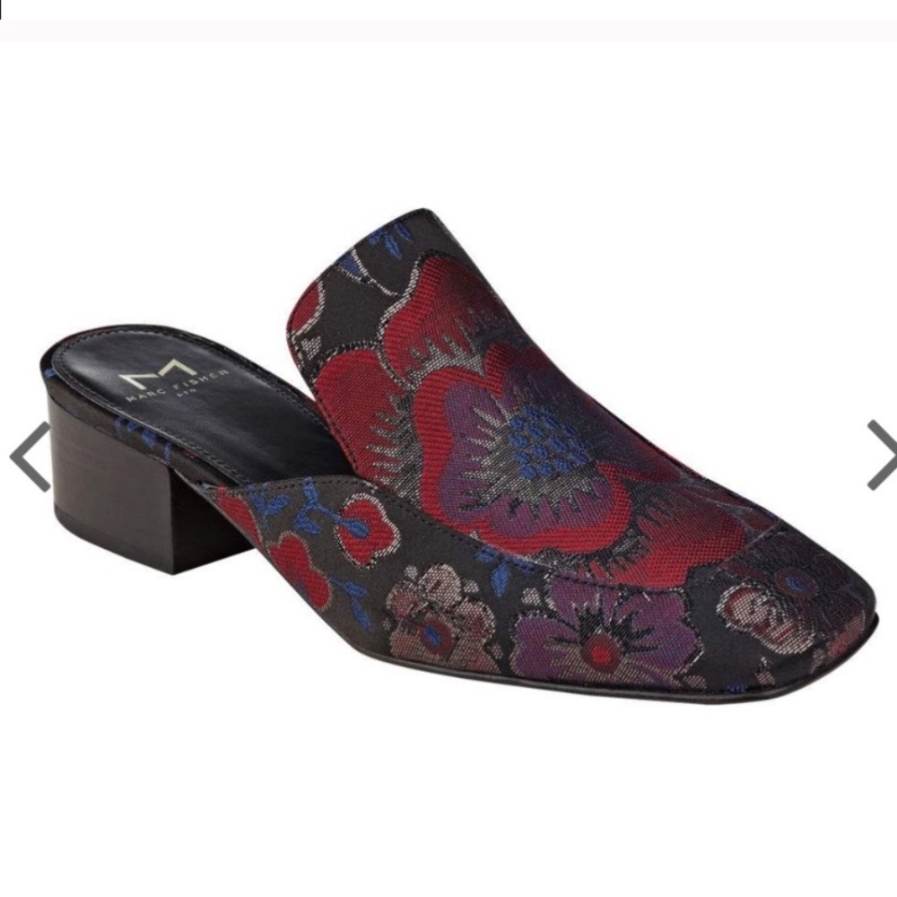 Marc Fisher LTD Lailey Block Heel Mule